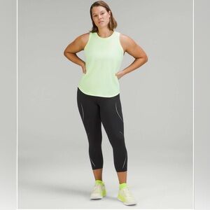 Lululemon Lululemon Base Pace High-Rise Reflective Crop 23" Black Size 8